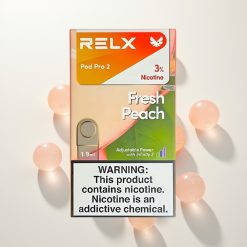 Relx Pod Pro 2 Vape Device Šviežios Persikų Podai - 1.9ml / 3 Režimai (Eko, Lygus, Stiprus)